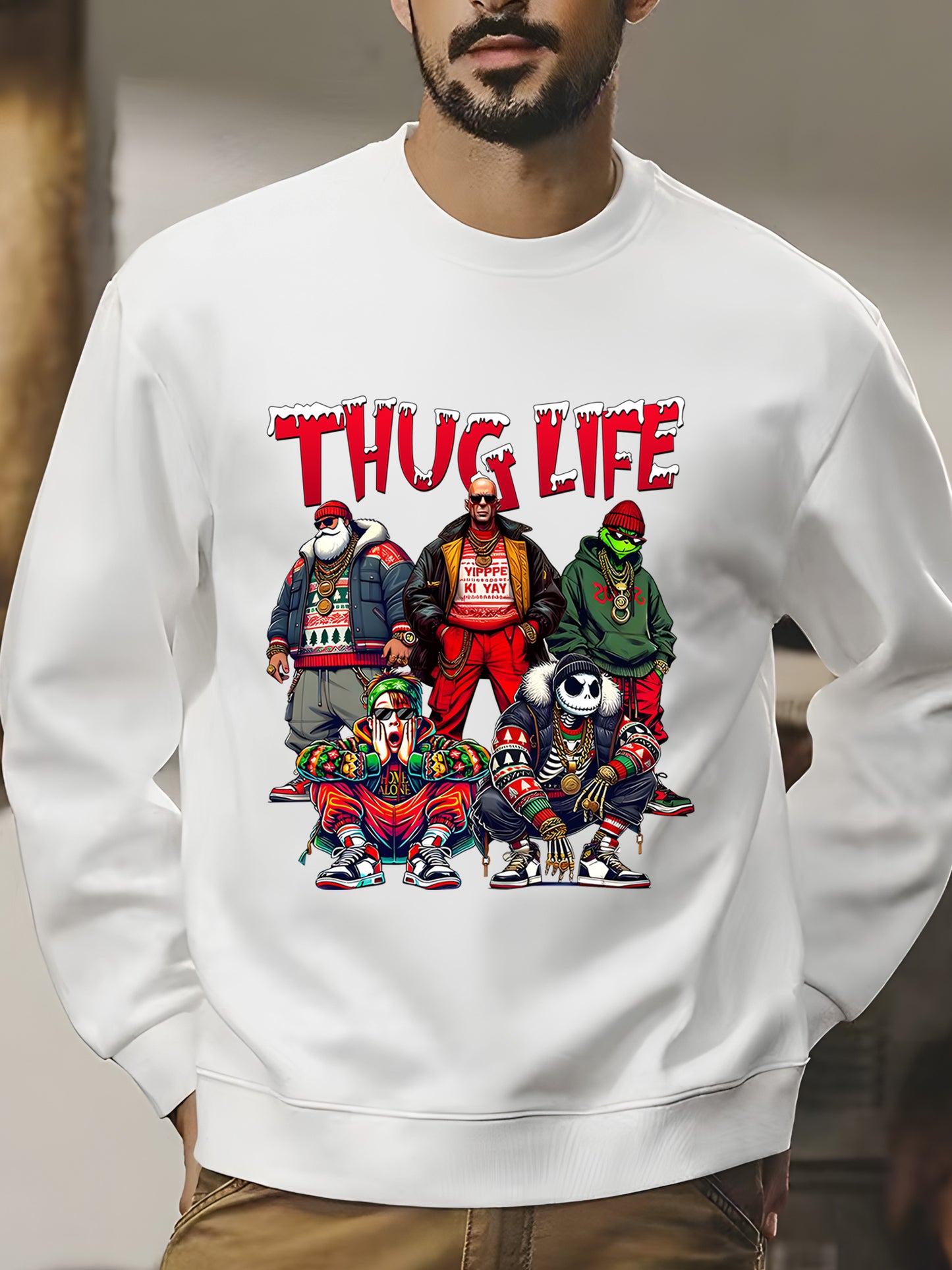 THUGLIFE Christmas Movies  Shirt - Relaxed Fit, Full Size