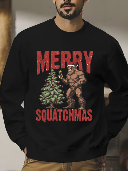 Funny Bigfoot Christmas Shirt - Relaxed Fit, Full Size