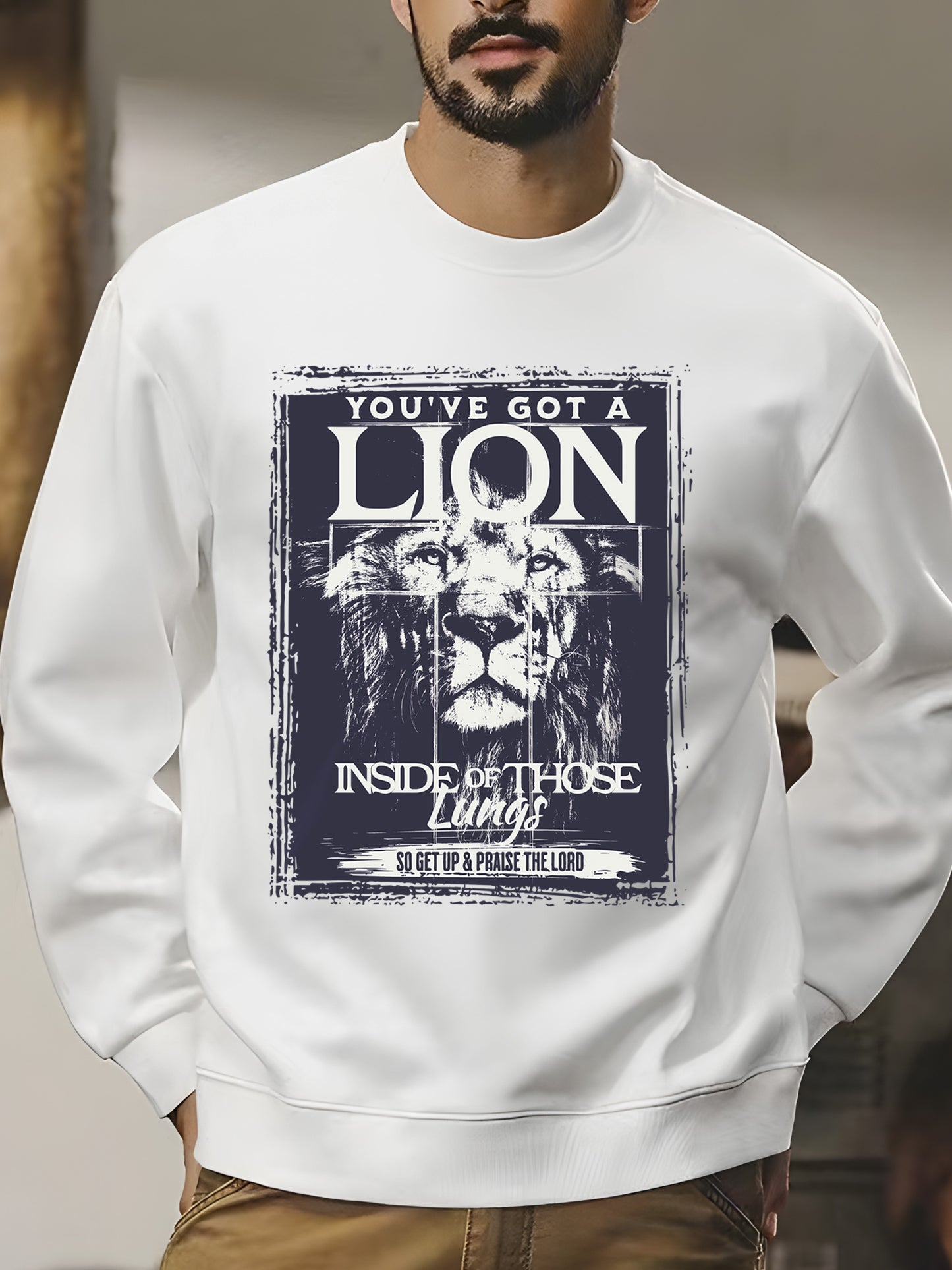 Lion Shirt - Relaxed Fit, Full Size