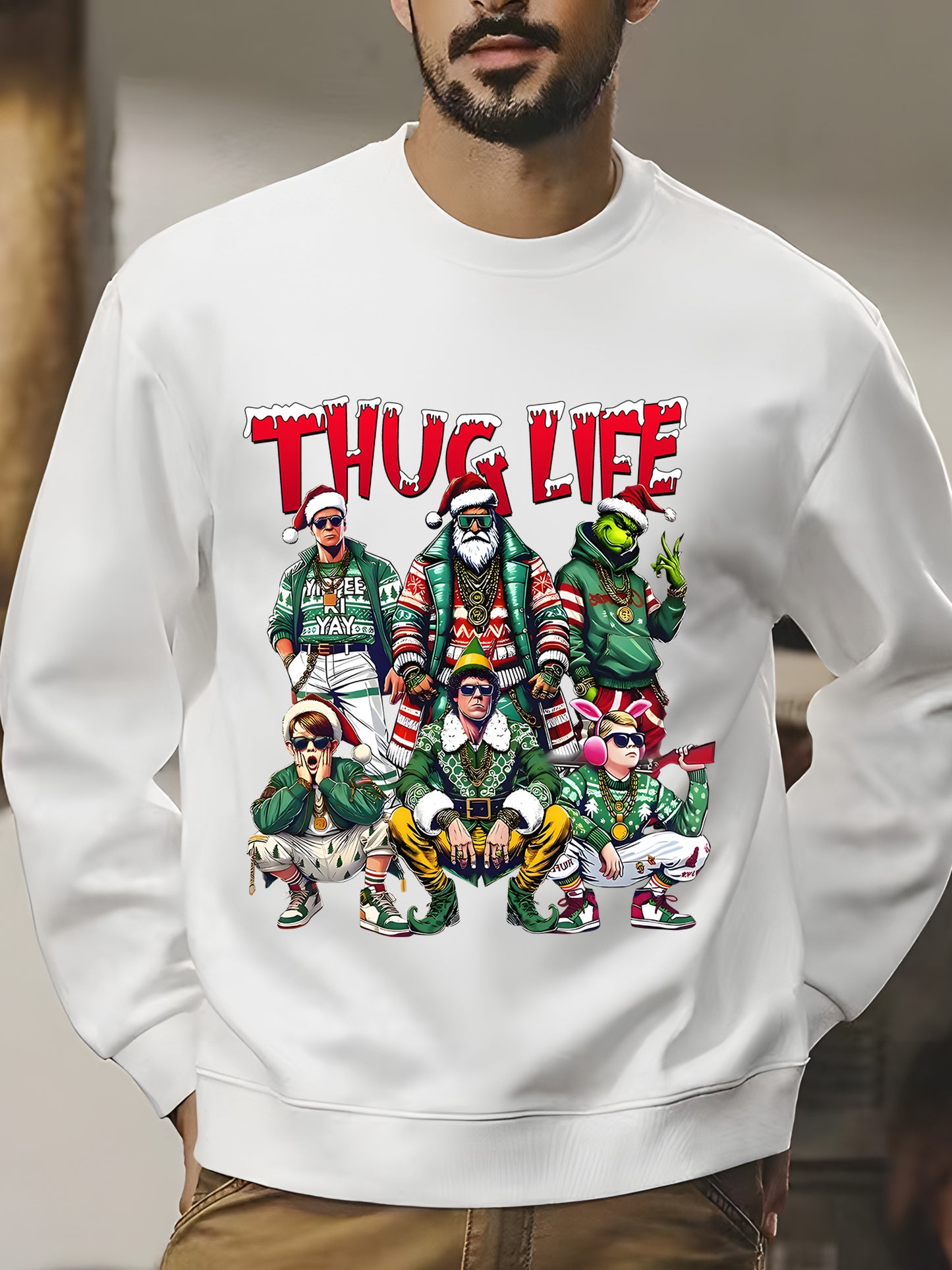 THUGLIFE Christmas Shirt - Relaxed Fit, Full Size