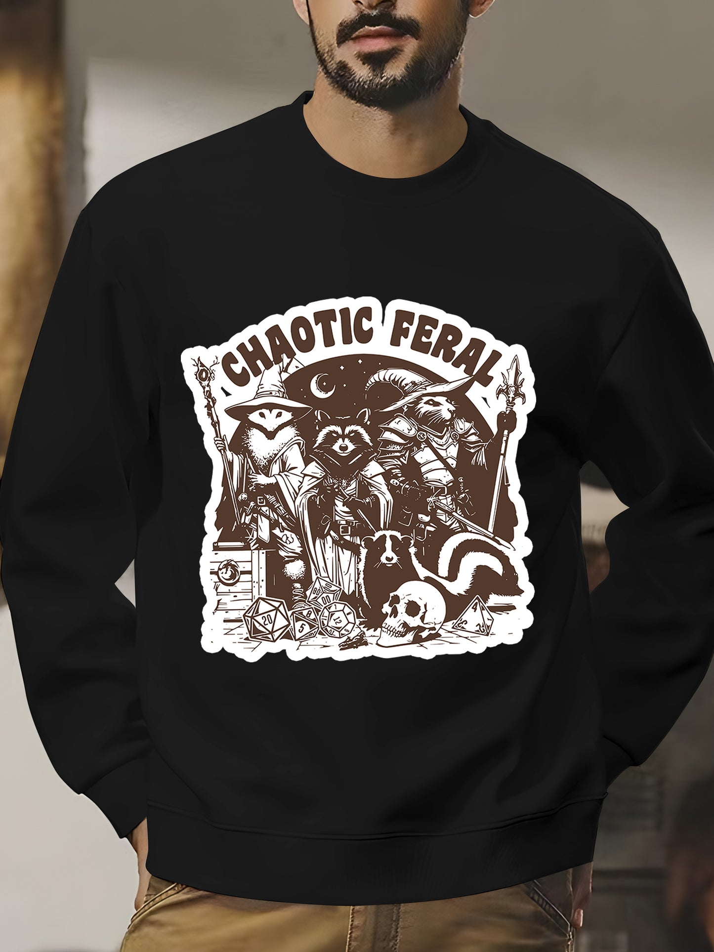 DND Chaotic Feral Shirt - Relaxed Fit, Full Size