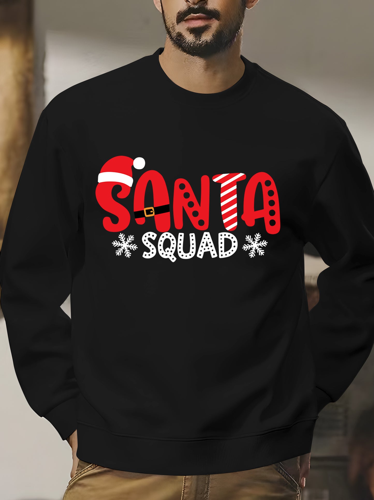 Santa Squad Shirt - Relaxed Fit, Full Size