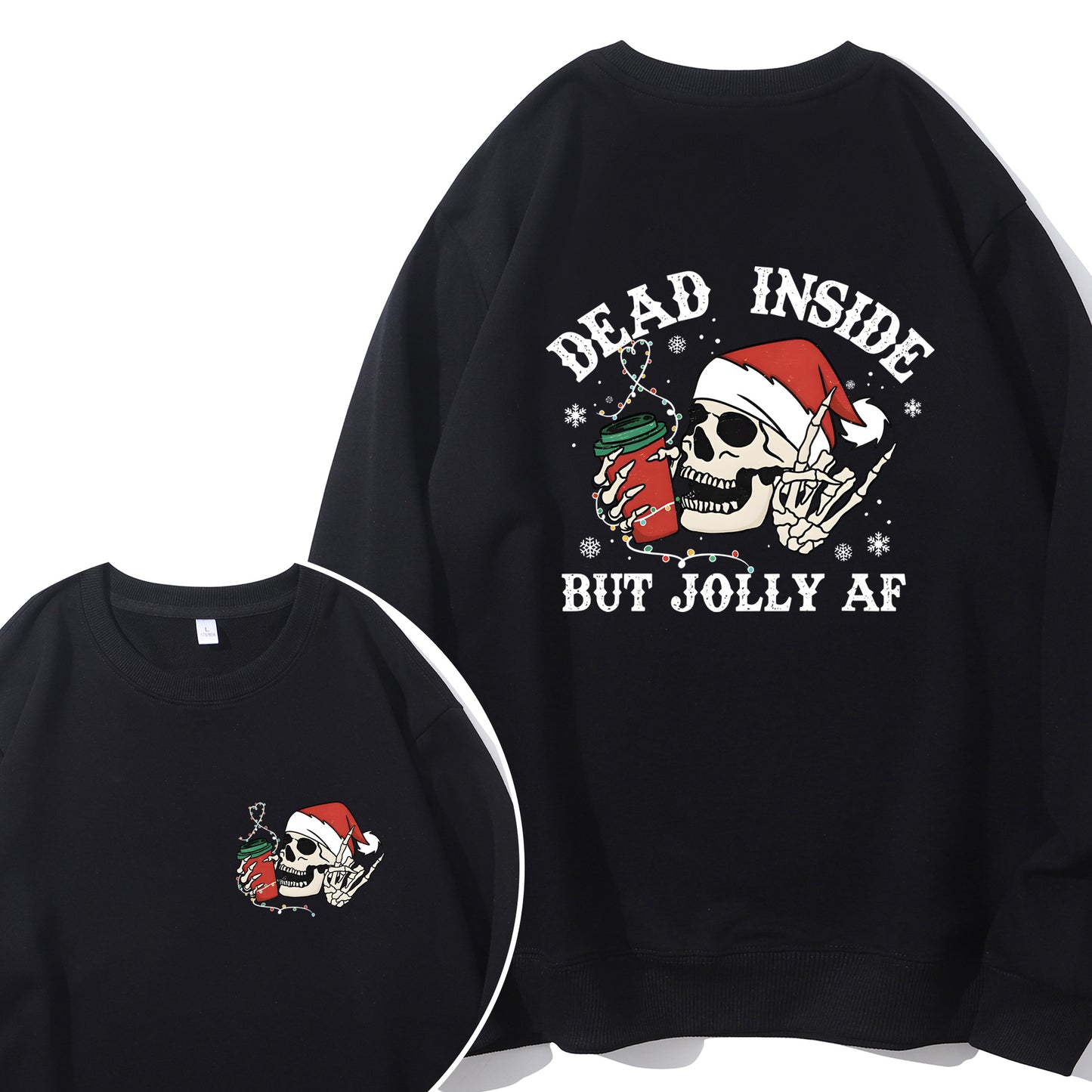 Dead Inside But Spiced Shirt - Relaxed Fit, Full Size