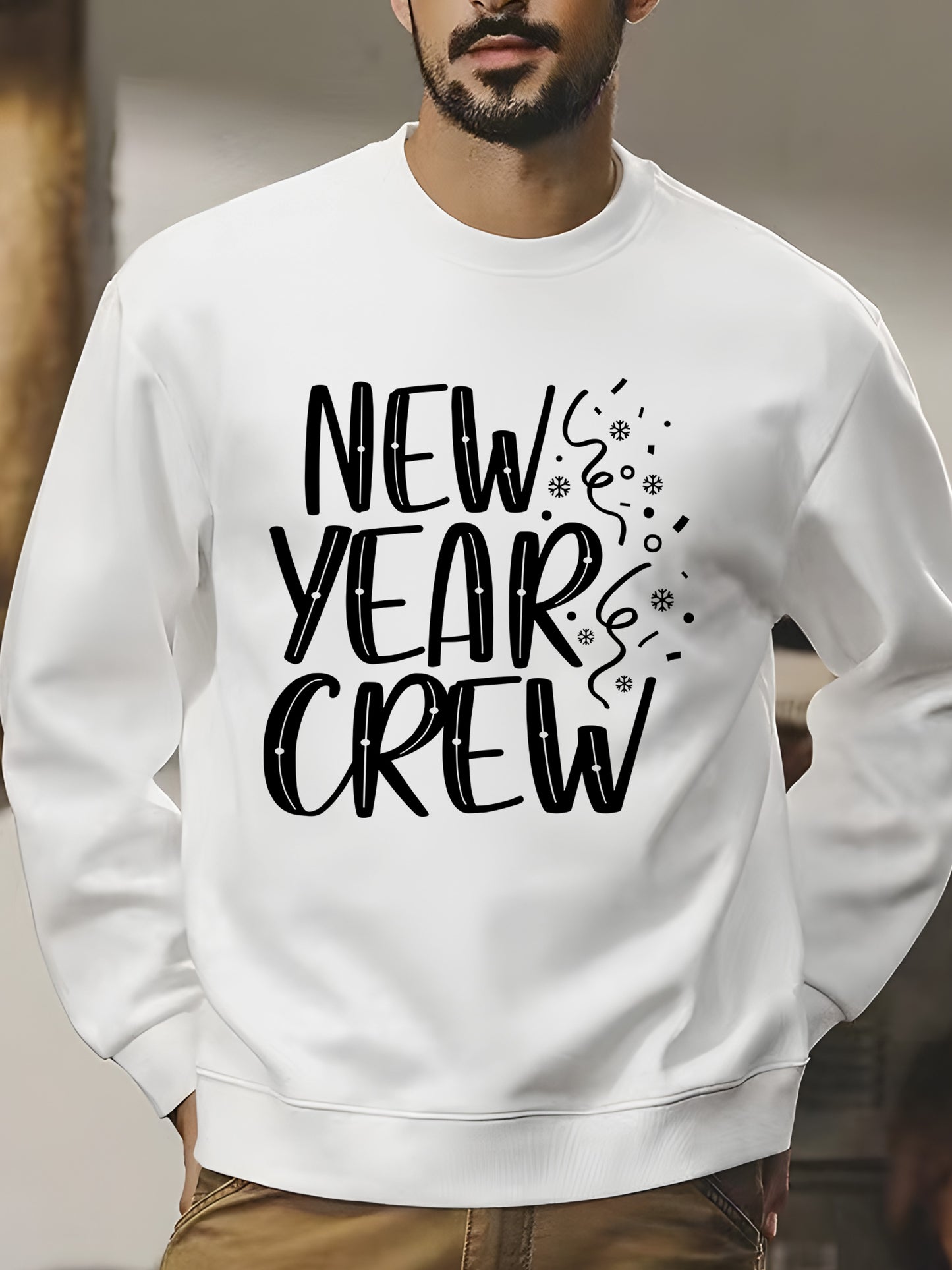 New Year Crew Shirt - Relaxed Fit, Full Size