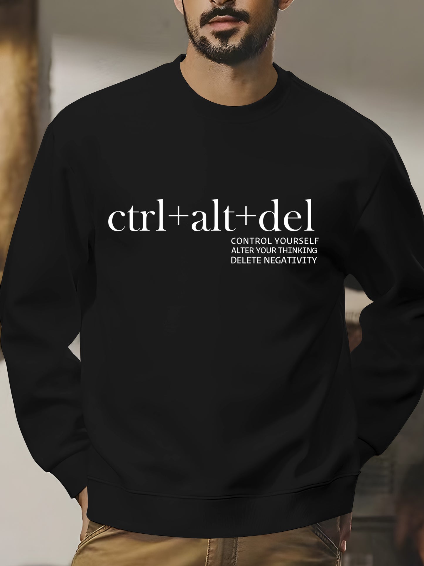 Ctrl+Alt+Del Shirt - Relaxed Fit, Full Size