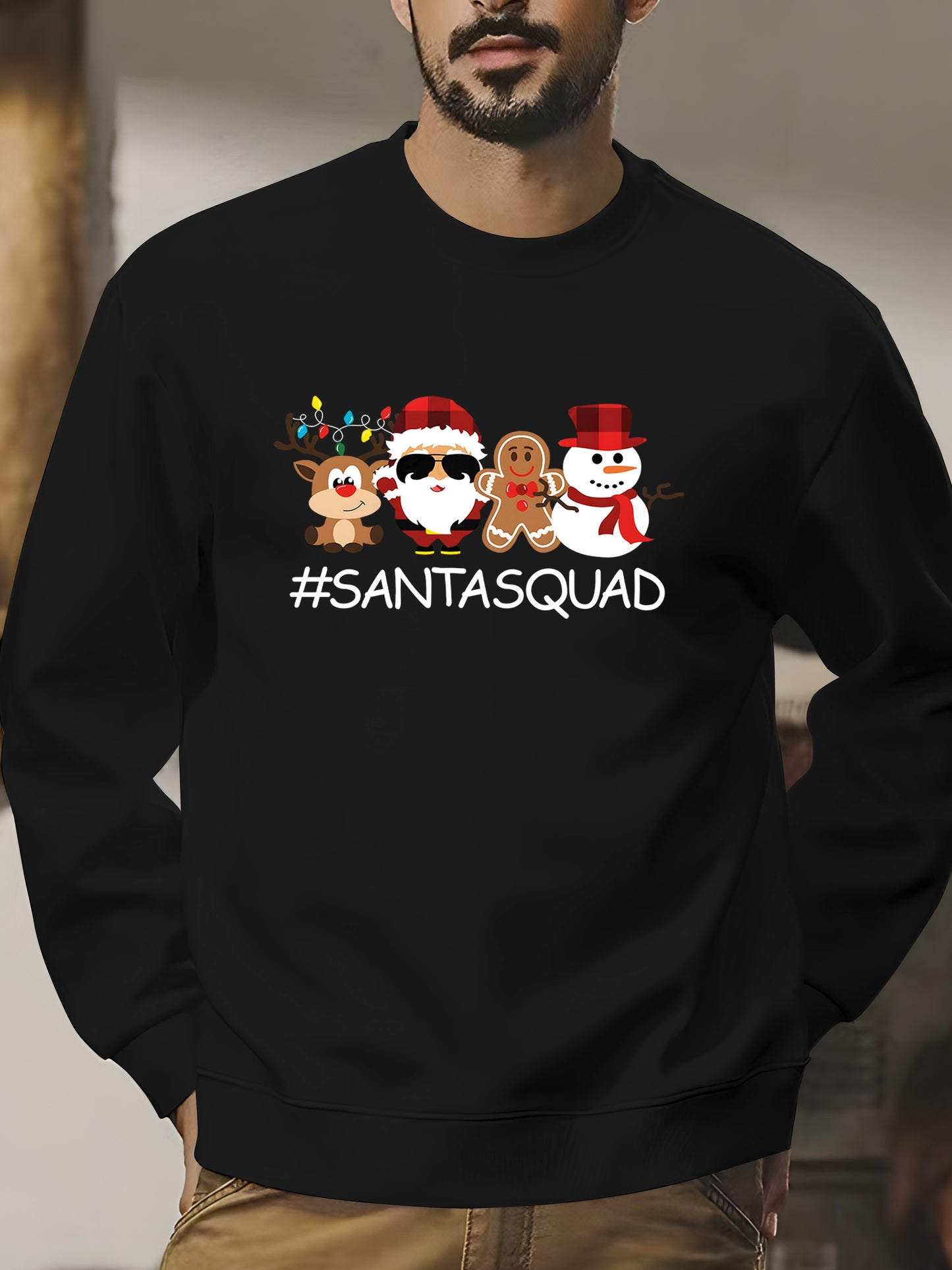 Personalized Christmas Squad-1 Shirt - Relaxed Fit, Full Size