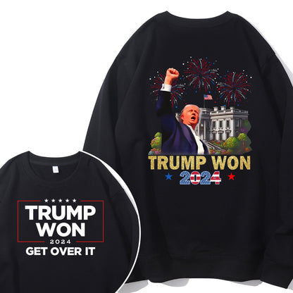 Trump Won Again 04 Unisex Shirt - Relaxed Fit, Full Size