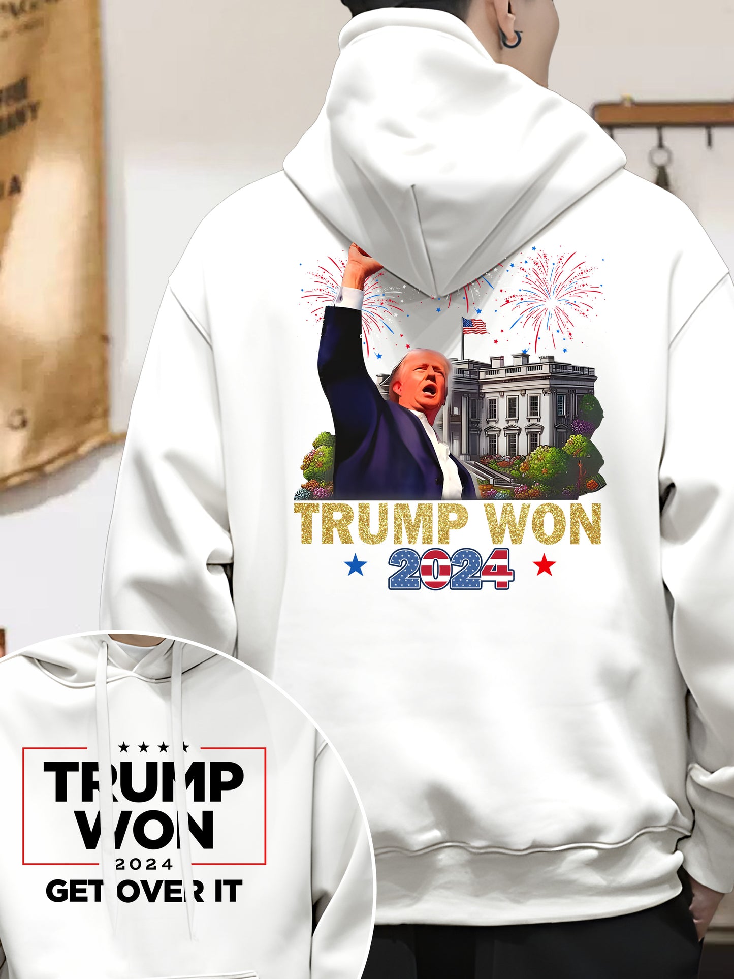 Trump Won Again 04 Unisex Shirt - Relaxed Fit, Full Size