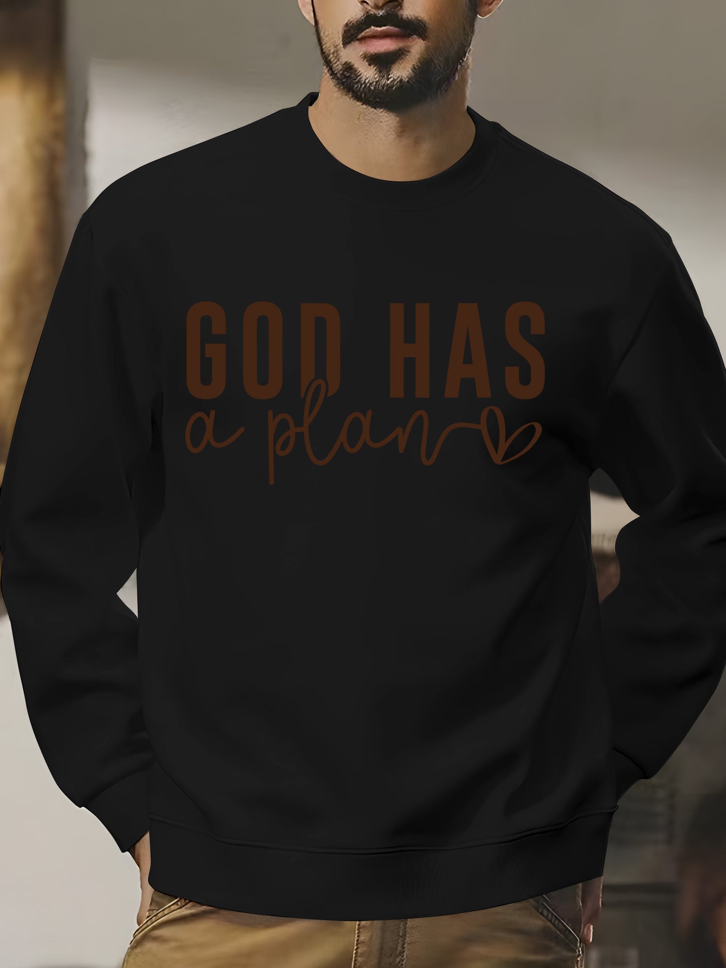 God Has A Plan Shirt - Relaxed Fit, Full Size