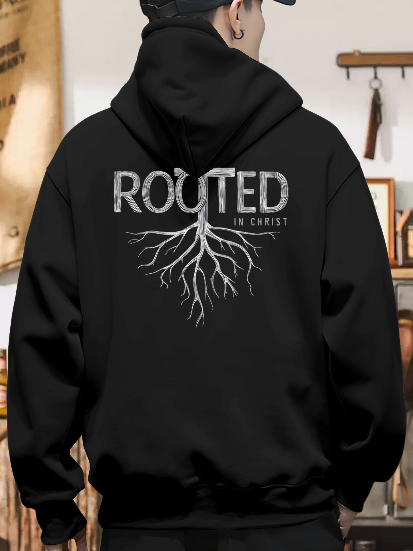 Christ ROOTED Shirt - Relaxed Fit, Full Size