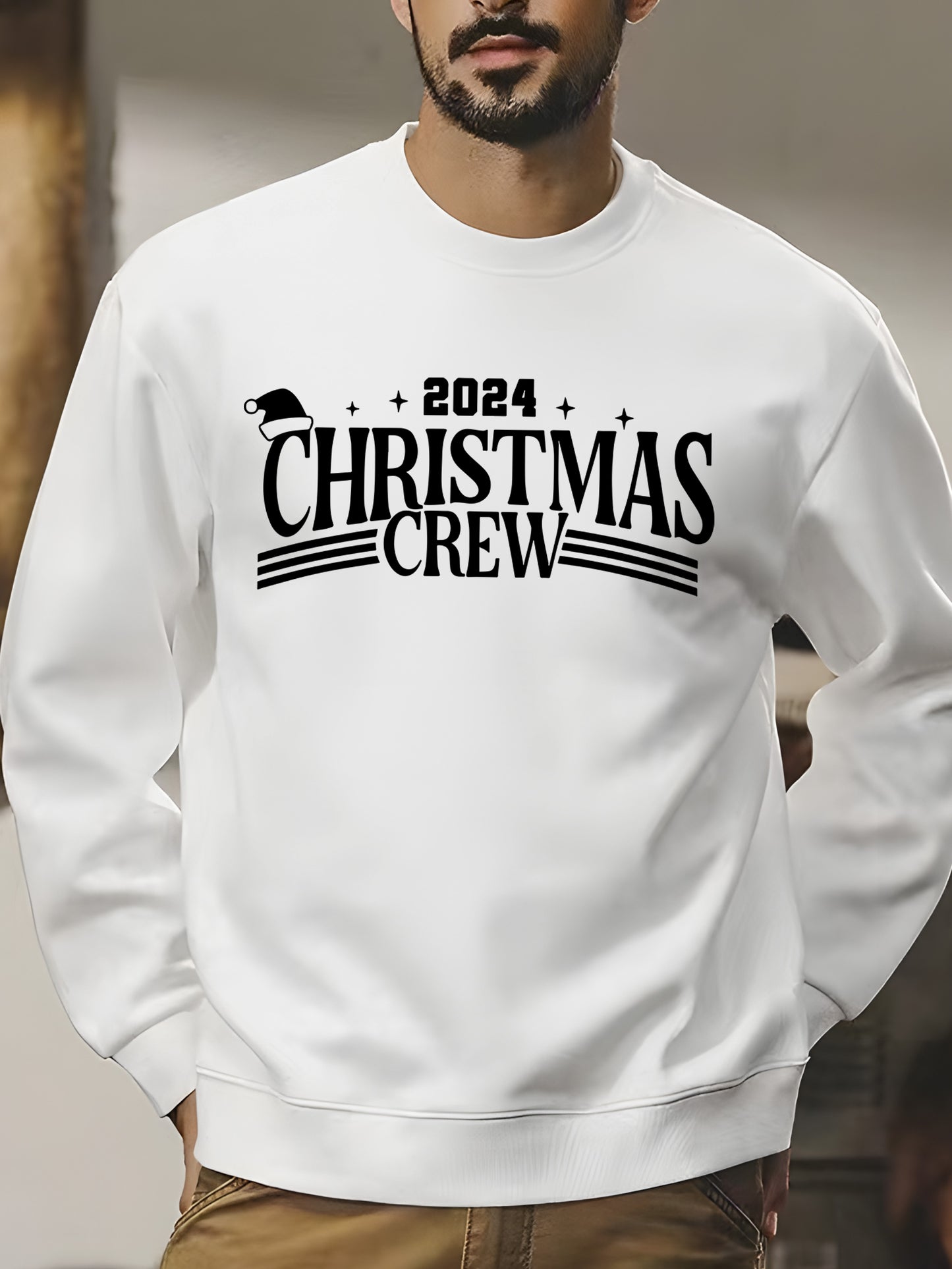 2024 Christmas Crew Shirt - Relaxed Fit, Full Size