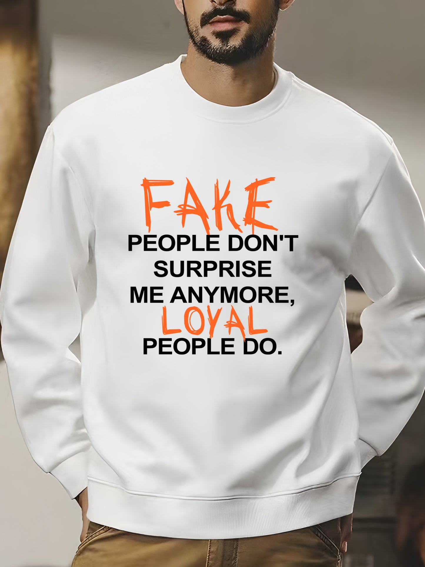 Loyal vs Fake People Shirt - Relaxed Fit, Full Size