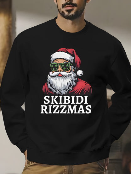 Skibidi Rizzmas Shirt - Relaxed Fit, Full Size