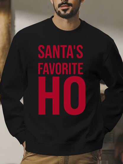 Red Santa's Favorite Ho Shirt - Relaxed Fit, Full Size