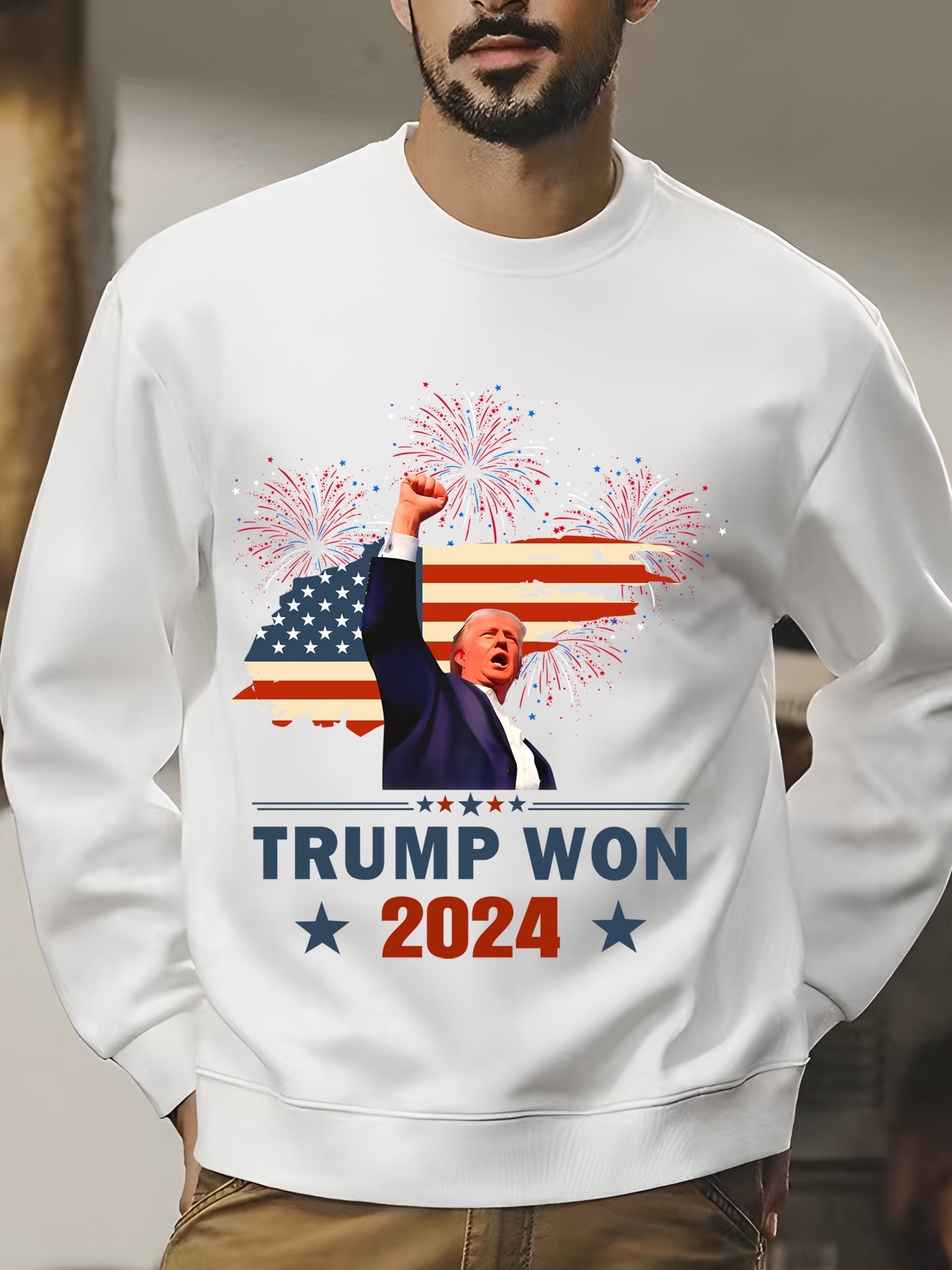 Trump Won 2024 President 47th Of White House Donald Trump Shirt - Relaxed Fit, Full Size