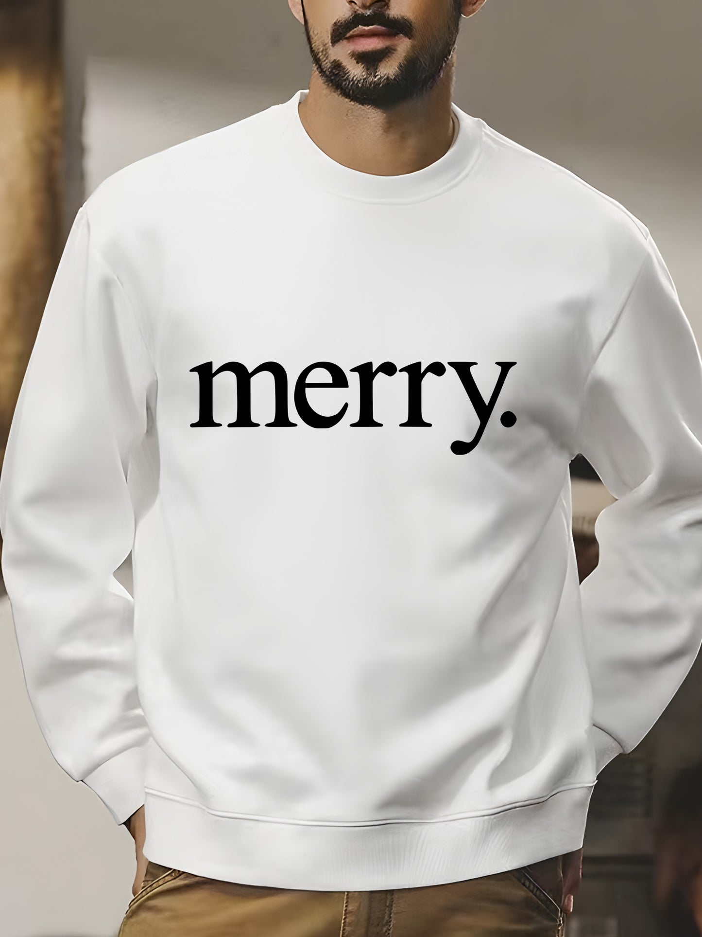 Cozy MERRY Christmas Shirt - Relaxed Fit, Full Size