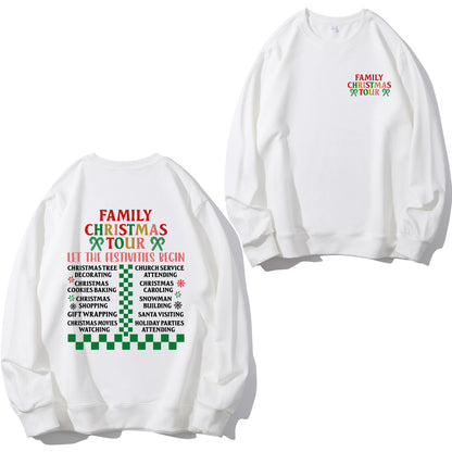 Family Christmas Tour Shirt - Relaxed Fit, Full Size