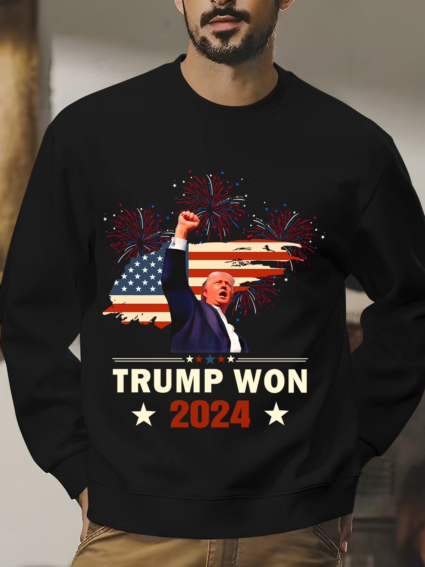 Trump Won 2024 President 47th Of White House Donald Trump Shirt - Relaxed Fit, Full Size