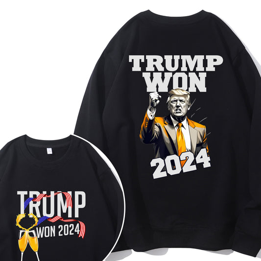 Trump Won 2024 shirt, Election daytee, Trump Won Again shirt, MAGAtee, After Election unisex Shirt - Relaxed Fit, Full Size