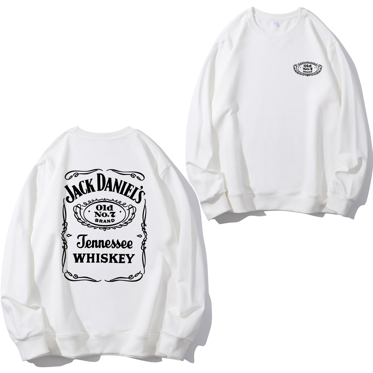 Jack Daniels Old No. 7 Label Shirt - Relaxed Fit, Full Size