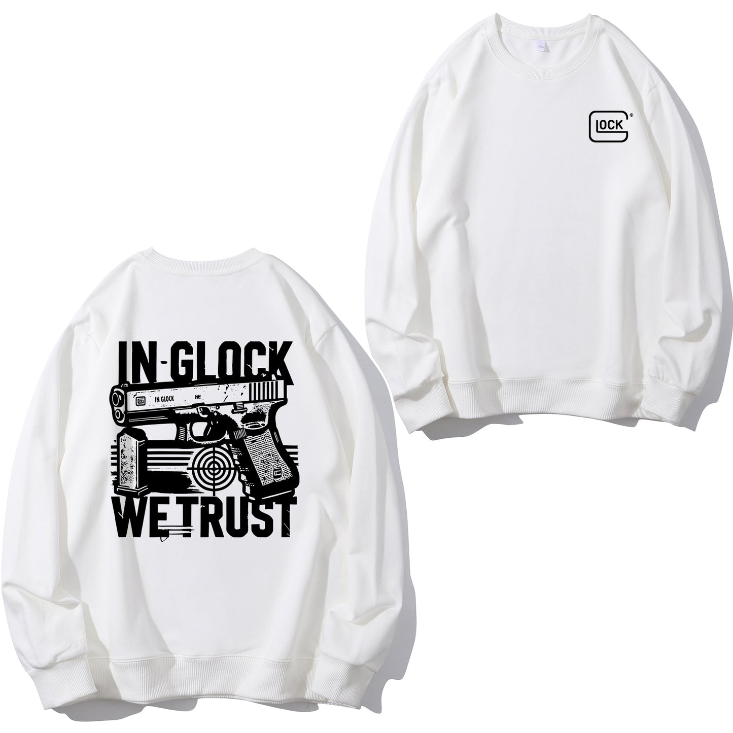 In Glock We Trust  Shirt - Relaxed Fit, Full Size