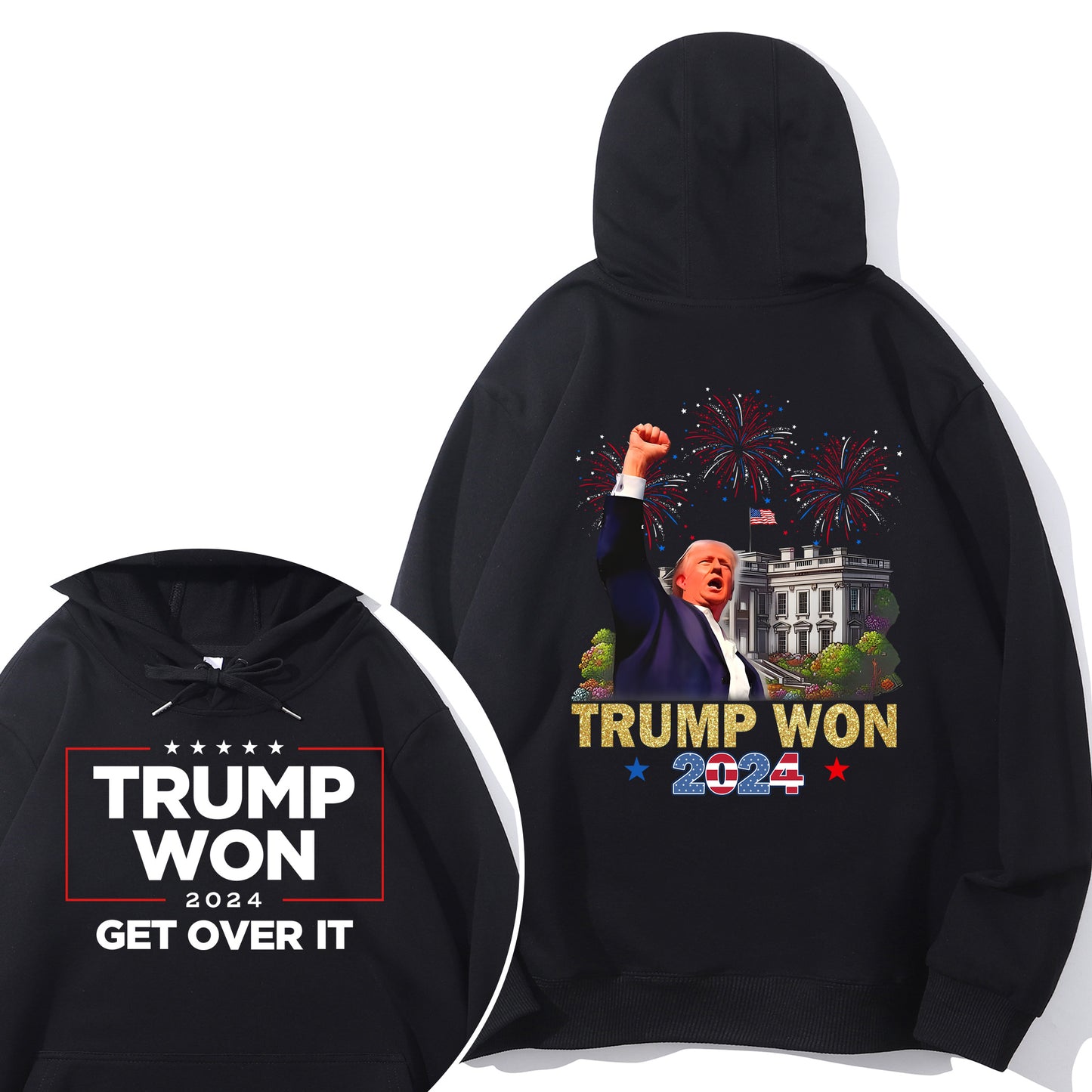 Trump Won Again 04 Unisex Shirt - Relaxed Fit, Full Size