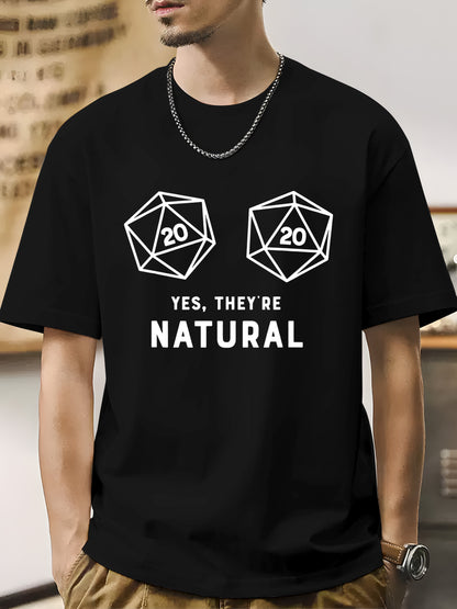 20  RPG Gamer D20 Dice Shirt - Relaxed Fit, Full Size