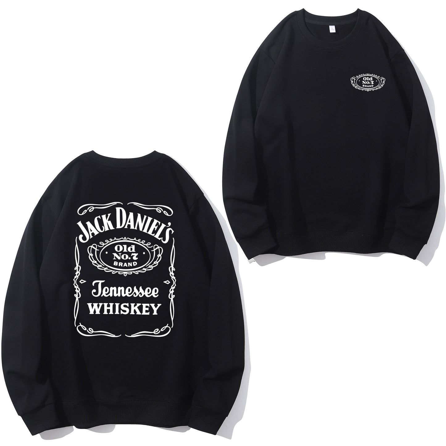 Jack Daniels Old No. 7 Label Shirt - Relaxed Fit, Full Size