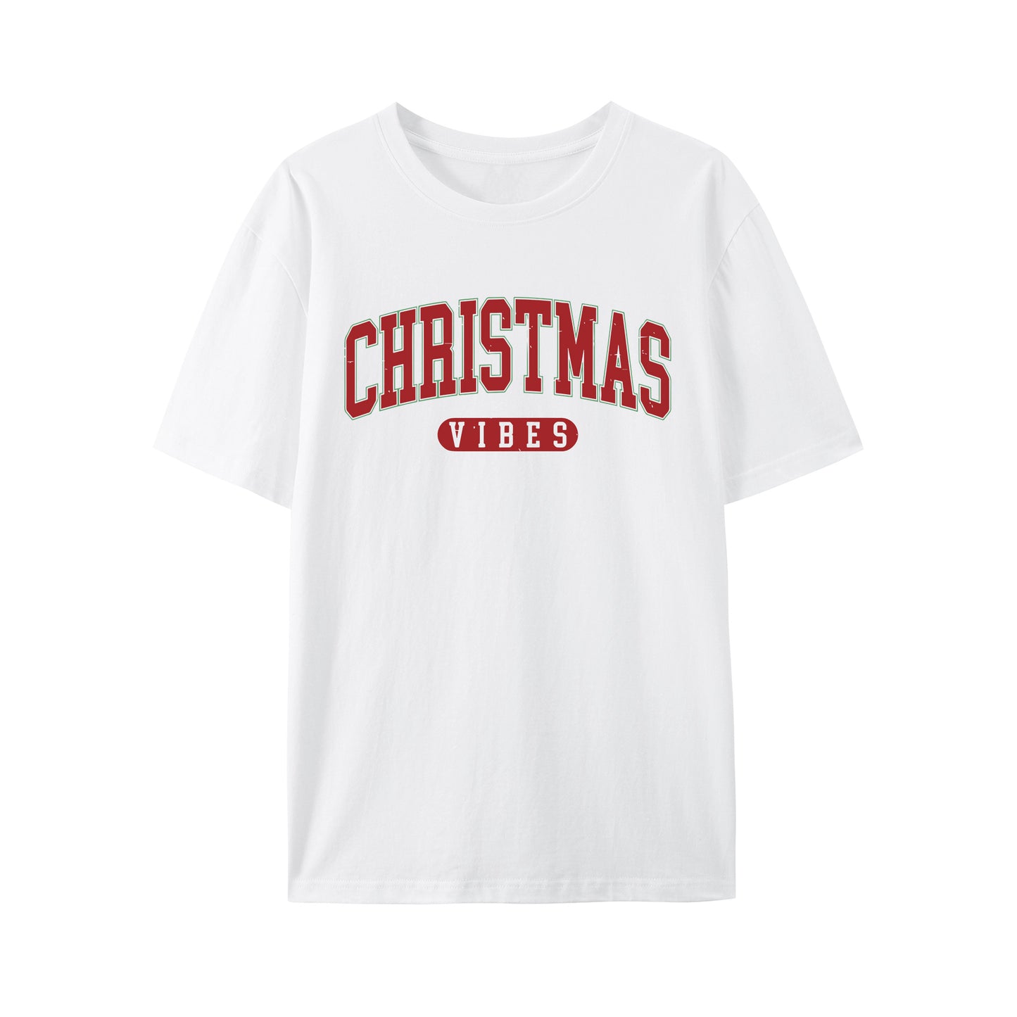 Retro Christmas Vibes Shirt - Relaxed Fit, Full Size