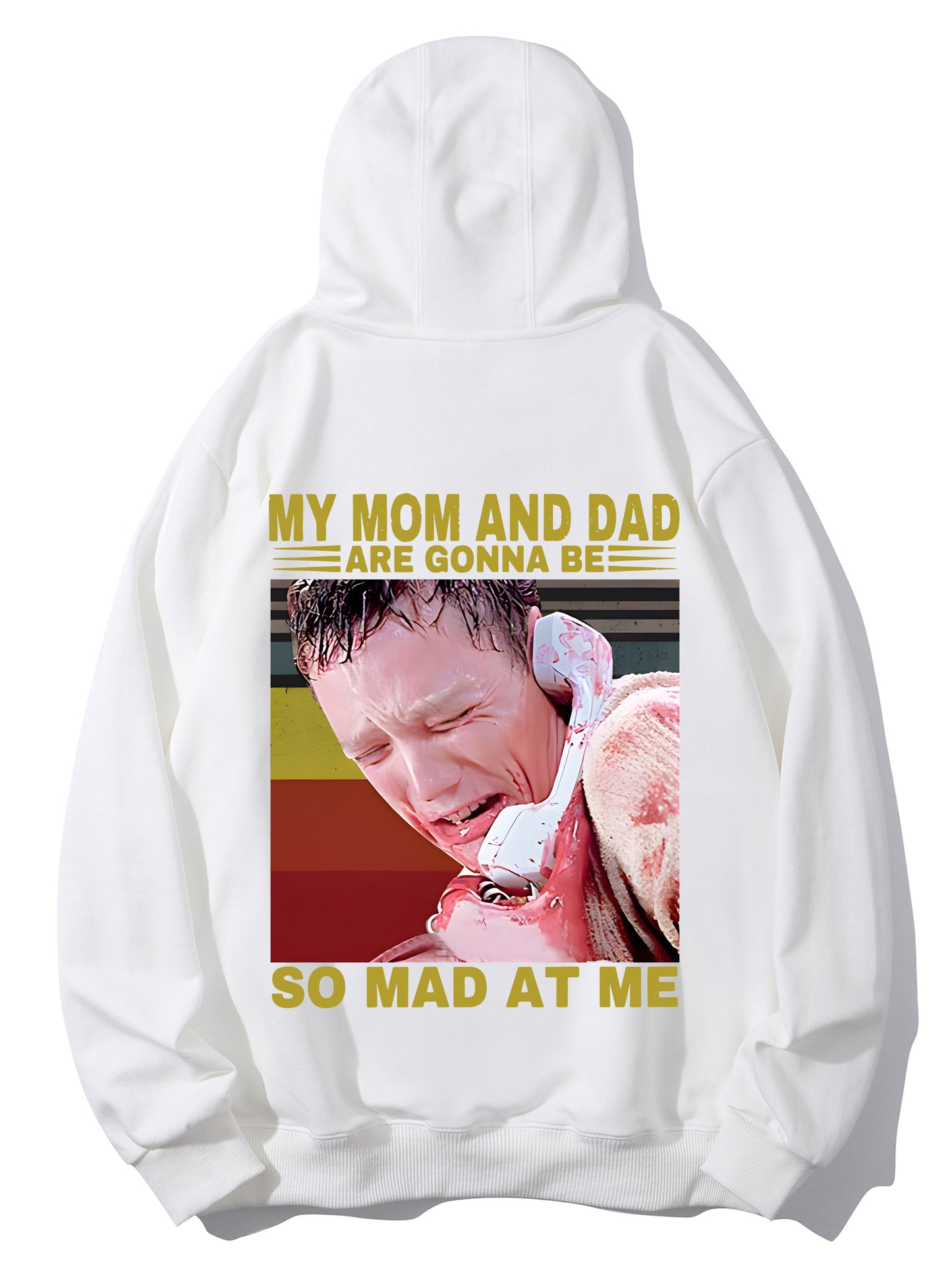 Scream My Mom And Dad Are Gonna Be So Mad At Me Shirt - Relaxed Fit, Full Size