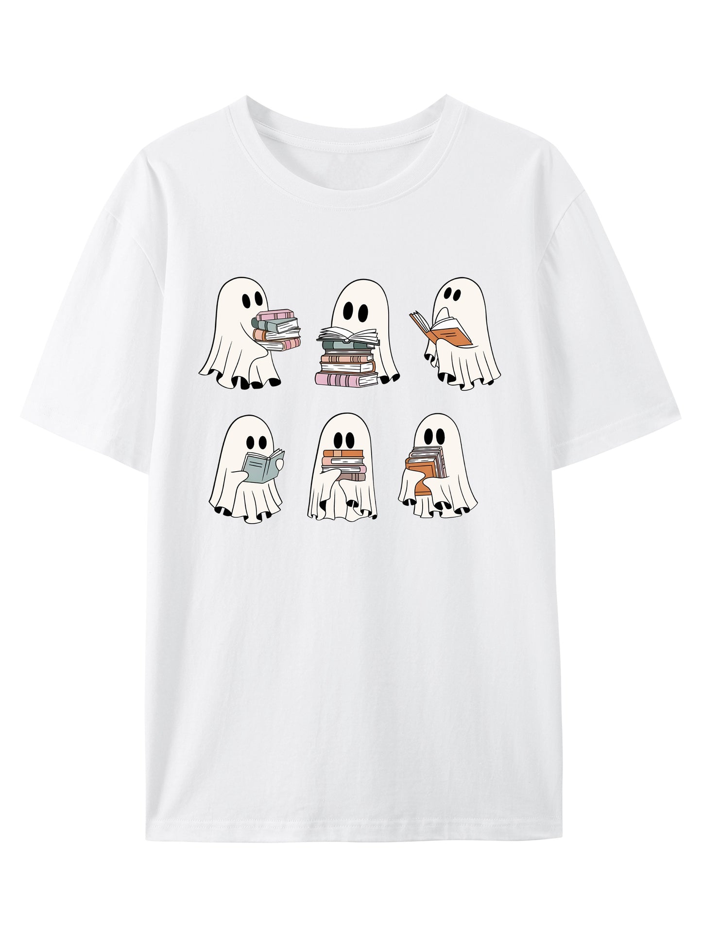 Halloween Ghost Shirt - Relaxed Fit, Full Size