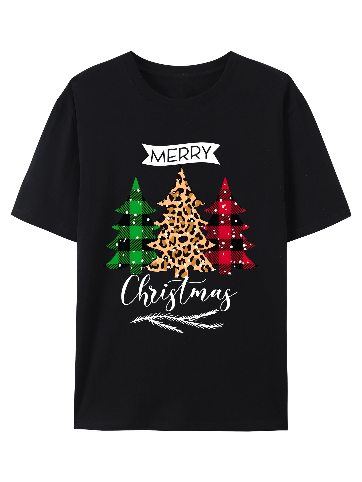 Merry Christmas Tree Shirt - Relaxed Fit, Full Size