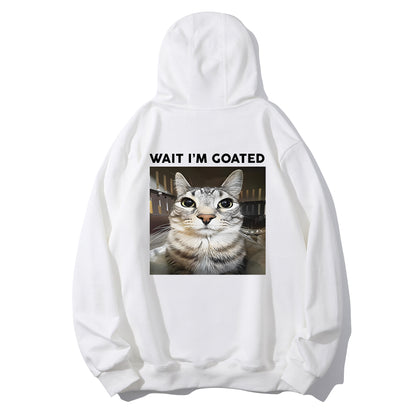 WAIT I'M GOATED Shirt - Relaxed Fit, Full Size