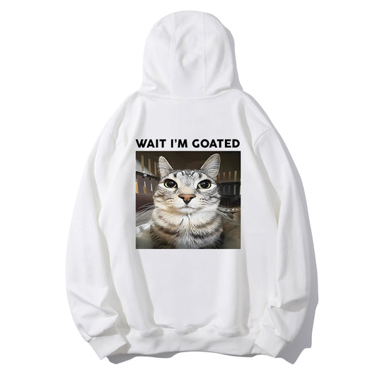 WAIT I'M GOATED Shirt - Relaxed Fit, Full Size