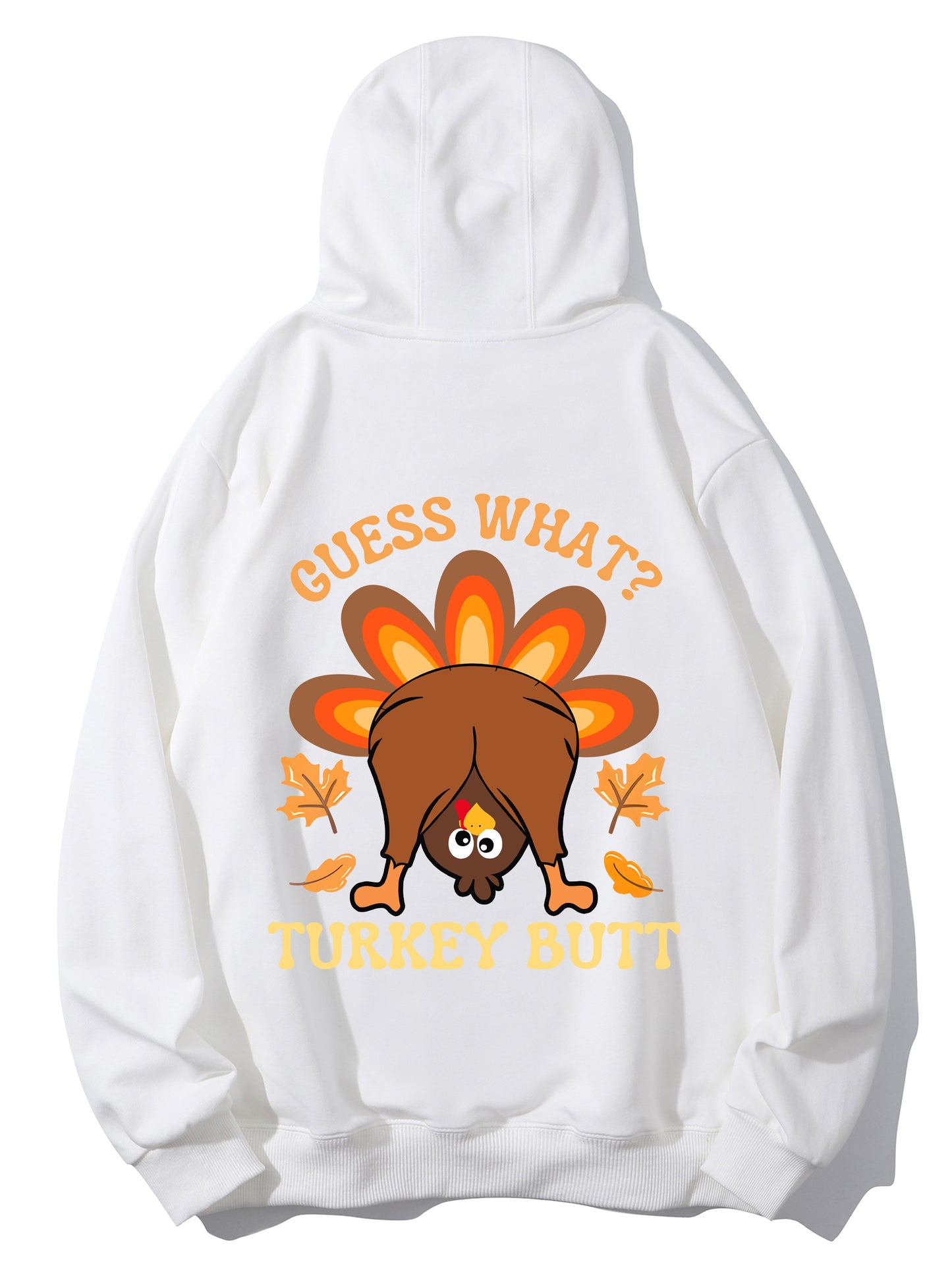 Thanksgiving Turkey Butt Shirt - Relaxed Fit, Full Size