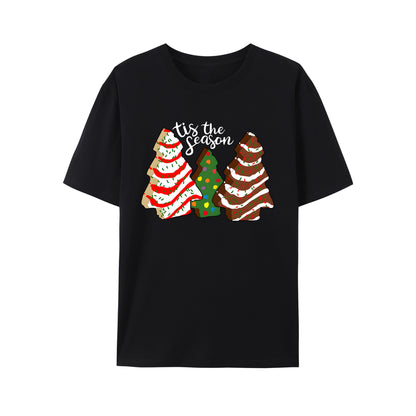 Cozy Festive Christmas Tree Shirt - Relaxed Fit, Full Size