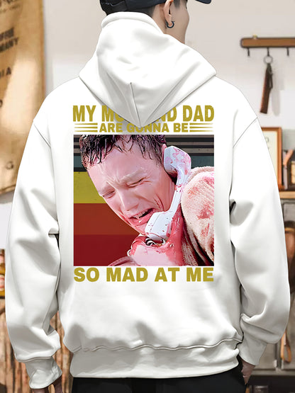 Scream My Mom And Dad Are Gonna Be So Mad At Me Shirt - Relaxed Fit, Full Size