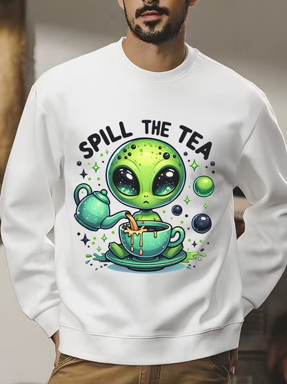 Spill The Tea Shirt - Relaxed Fit, Full Size