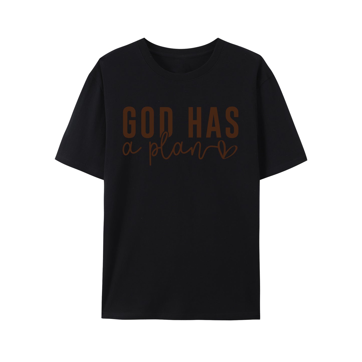 God Has A Plan Shirt - Relaxed Fit, Full Size