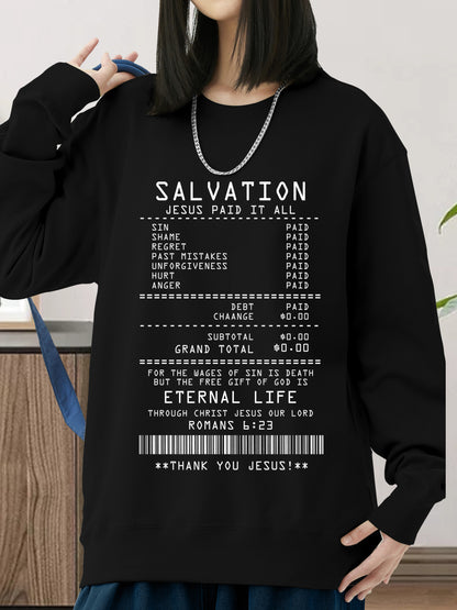 Jesus Paid It All Shirt - Relaxed Fit, Full Size