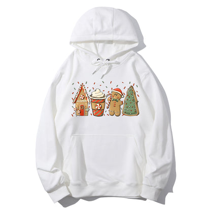 Gingerbread Christmas Coffee Shirt - Relaxed Fit, Full Size