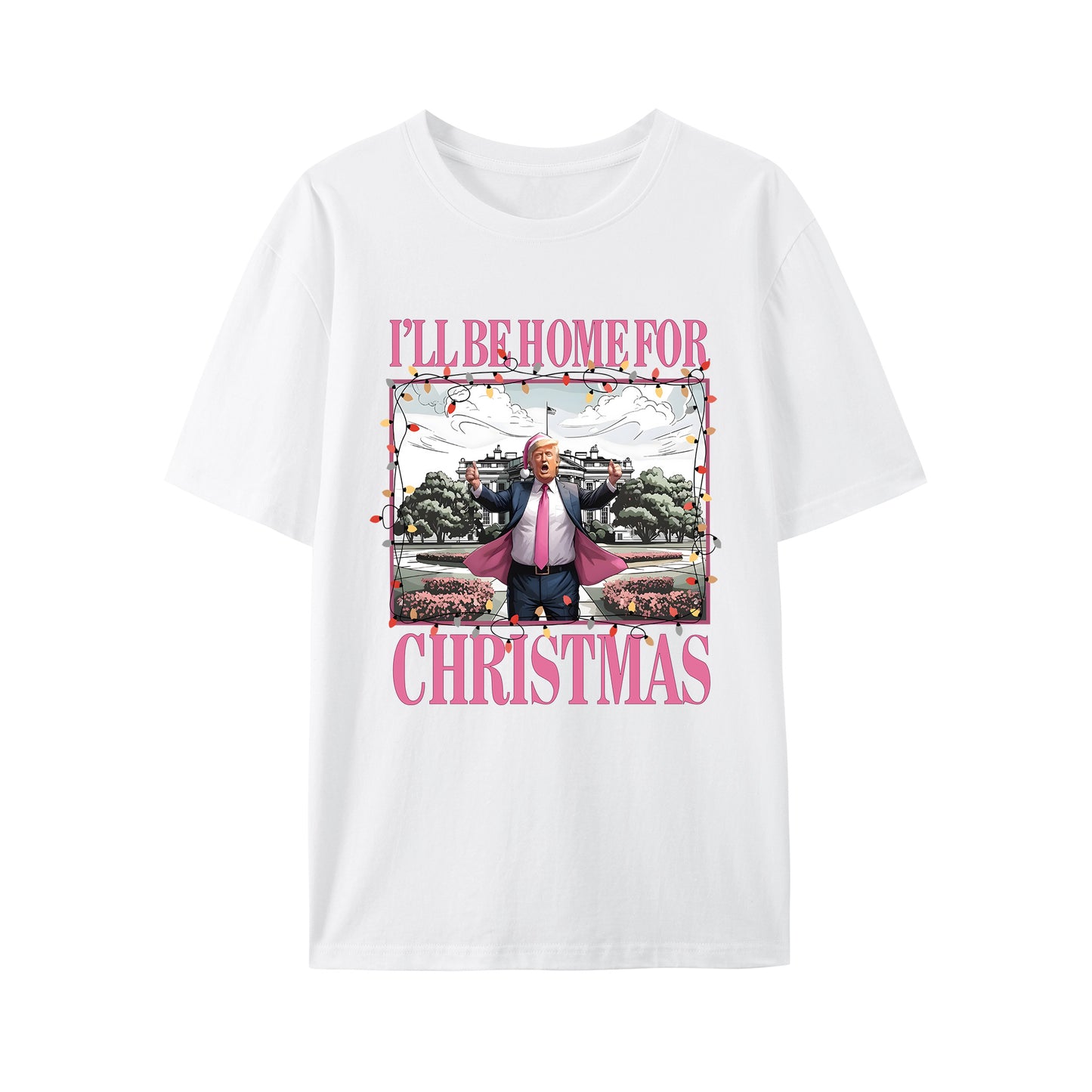 I'll Bee Home For Christmas Shirt - Relaxed Fit, Full Size