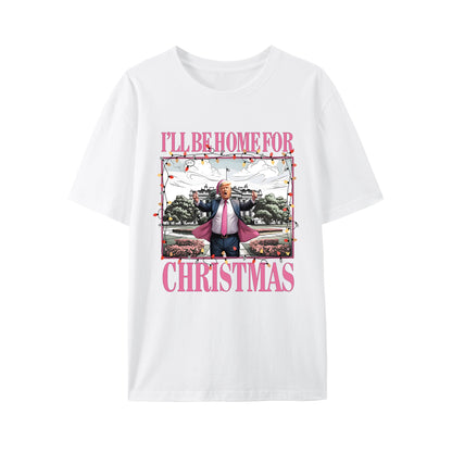 I'll Bee Home For Christmas Shirt - Relaxed Fit, Full Size