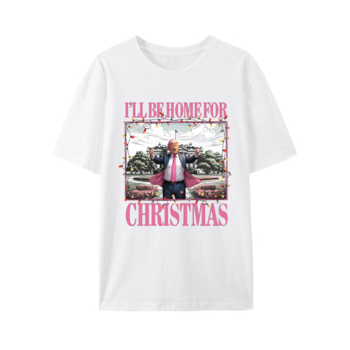 I'll Bee Home For Christmas Shirt - Relaxed Fit, Full Size