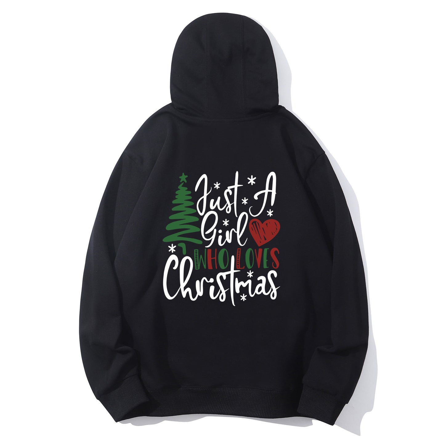 Just a Girl Who Loves Christmas Shirt - Relaxed Fit, Full Size