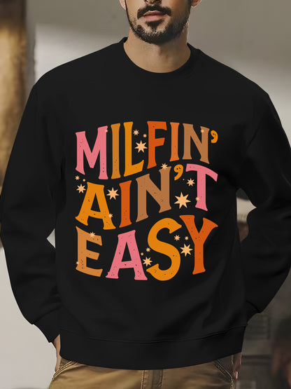 Milfi-' Ain't Easy Shirt - Relaxed Fit, Full Size