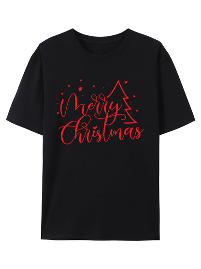 Merry Christmas Trees Shirt - Relaxed Fit, Full Size