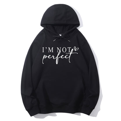 I'M NOT PERFECT Shirt - Relaxed Fit, Full Size