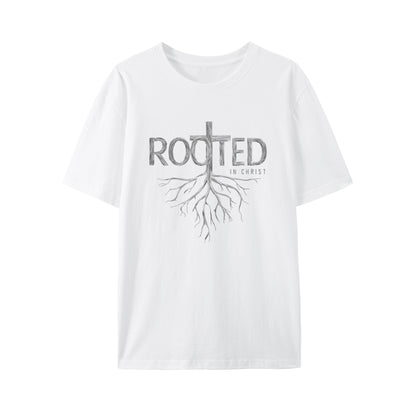 Christ ROOTED Shirt - Relaxed Fit, Full Size