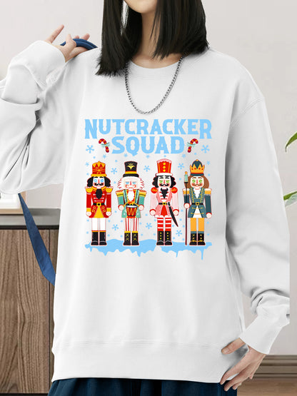 Nutcracker Squad Holiday Christmas Shirt - Relaxed Fit, Full Size